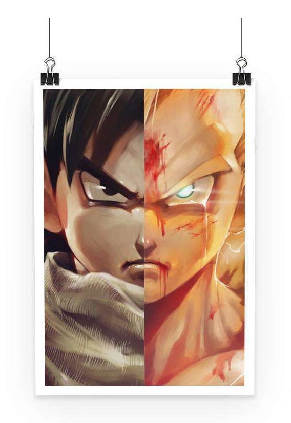 Poster Dragon Ball Z Gohan Super Saiyan Evolution