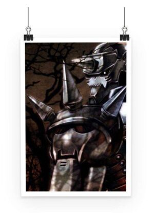 Poster Full Metal Alchemist Armure d&rsquo;Alfonse