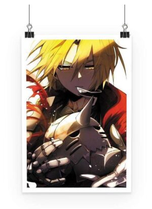 Poster Full Metal Alchemist Edward et Alfonse