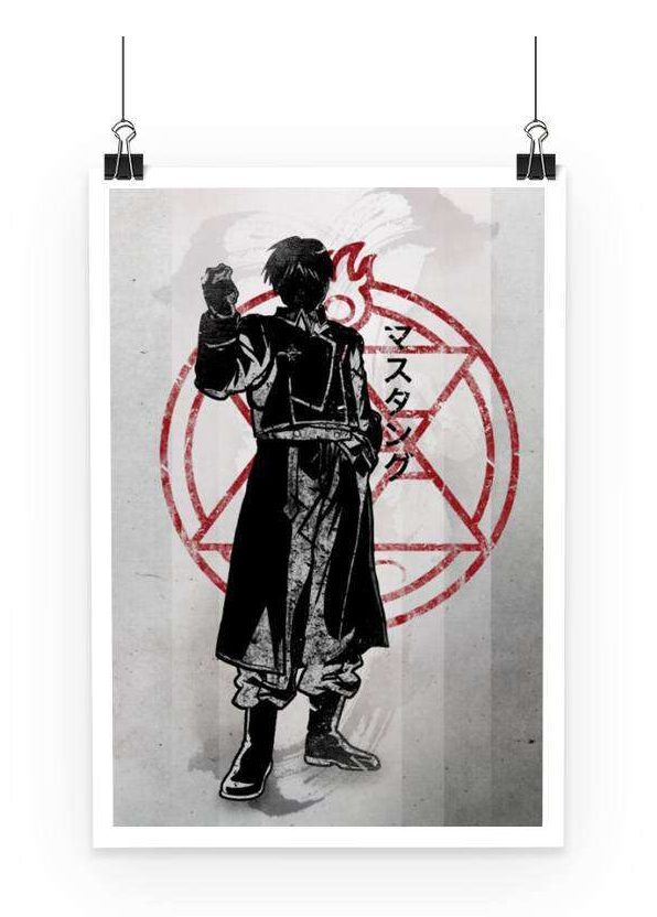 Poster Full Metal Alchemist Roy