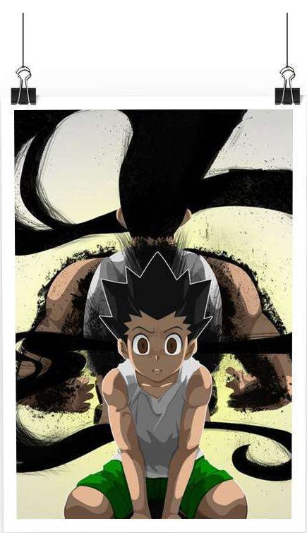 Poster Hunter X Hunter Gon Transformation