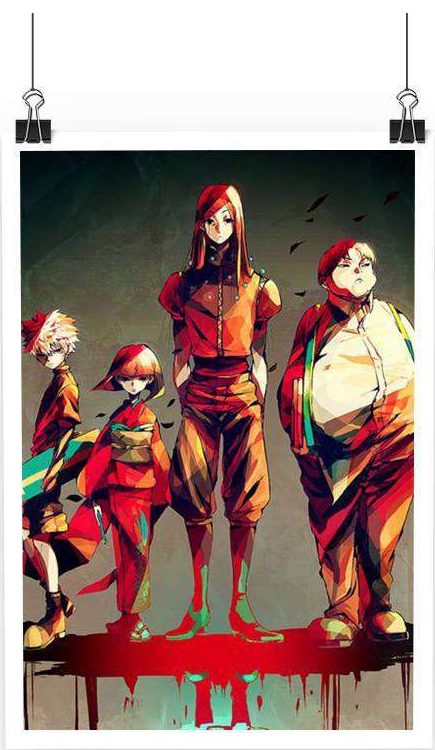 Poster Hunter X Hunter Zoldyck Family