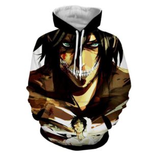 Sweat SNK All Over Eren Transformation