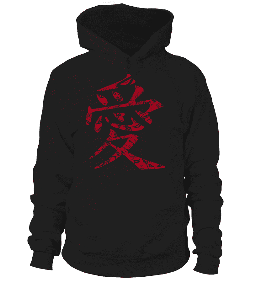 Pull à capuche Naruto Symbôle Gaara