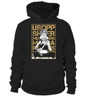 Pull à capuche One Piece Usopp Wanted
