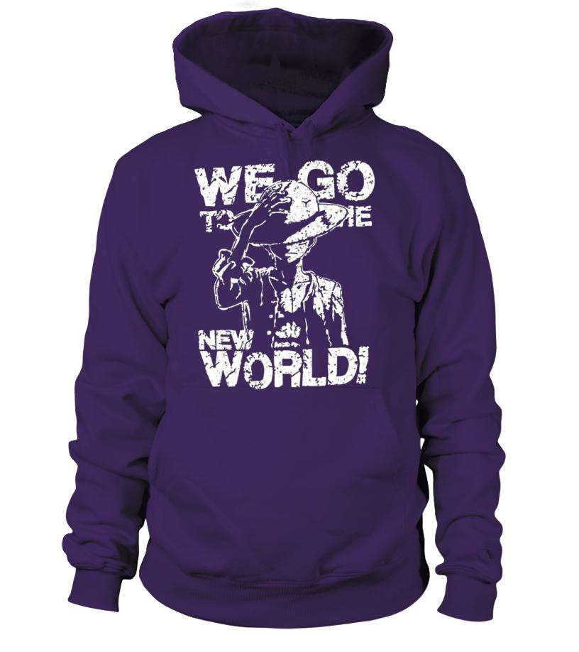 Pull à capuche One Piece We Go To The New World