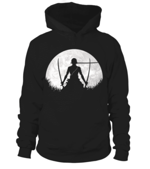 Pull à capuche One Piece Zoro Moon
