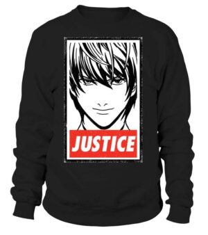 T Shirt Femme Death Note Light Justice