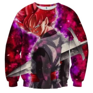 Pull classique 3D All Over Dragon Super Black Moon