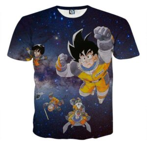 T Shirt Dragon Ball Z Space