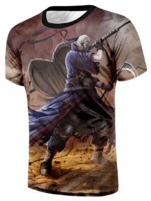 T Shirt All Over 3D Naruto Uchiha Sharingan