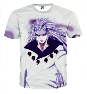 T Shirt All Over 3D Naruto Uchiha Madara Full Power