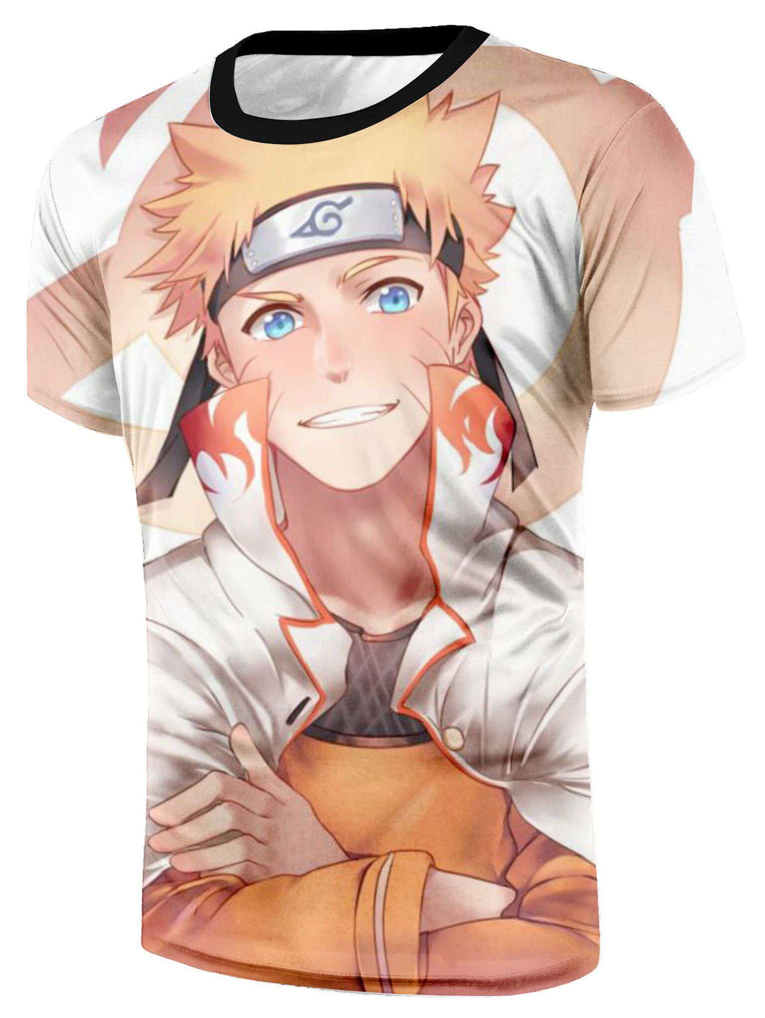 T Shirt All Over 3D Naruto Uzumaki