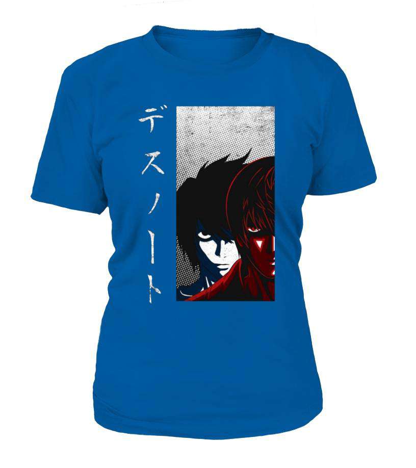 T Shirt Femme Death Note Light X Detective L