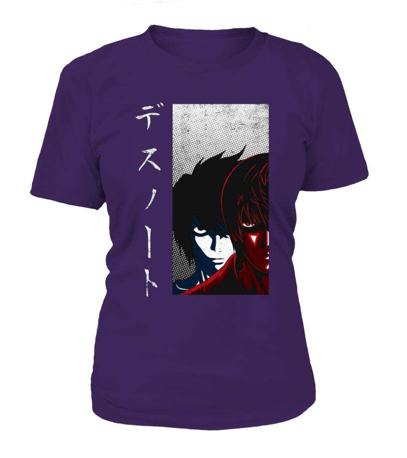 T Shirt Femme Death Note Light X Detective L