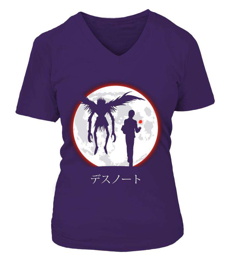 T Shirt Femme Death Note Light X Ryuku Moon