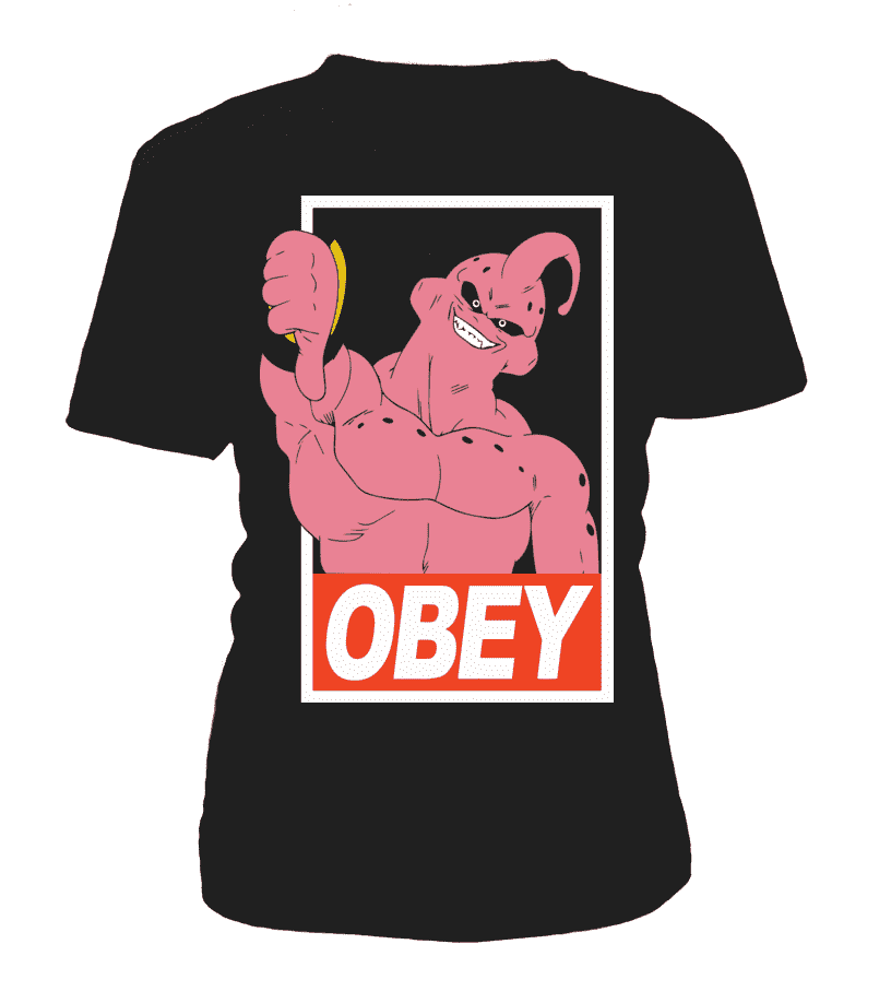 T Shirt Femme Dragon Ball Z Buu Obey