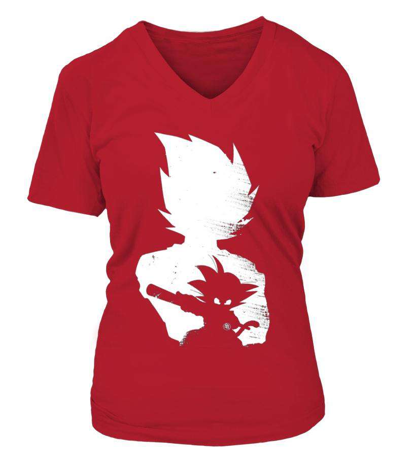 T Shirt Femme Dragon Ball Z Goku Evolution