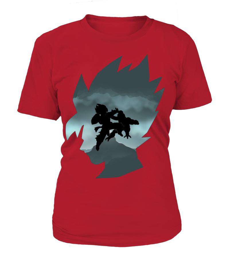 T Shirt Femme Dragon Ball Z Goku Vs Freeza