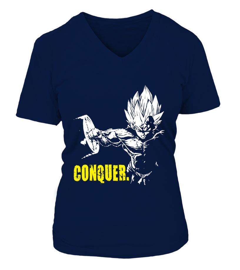 T Shirt Femme Dragon Ball Z Vegeta Conquer