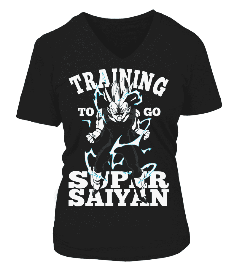 T Shirt Femme Dragon Ball Z Vegeta Training To Go Super Saiyan