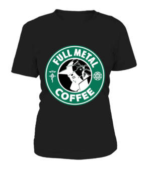 T Shirt Femme Full Metal Alchemist Coffee