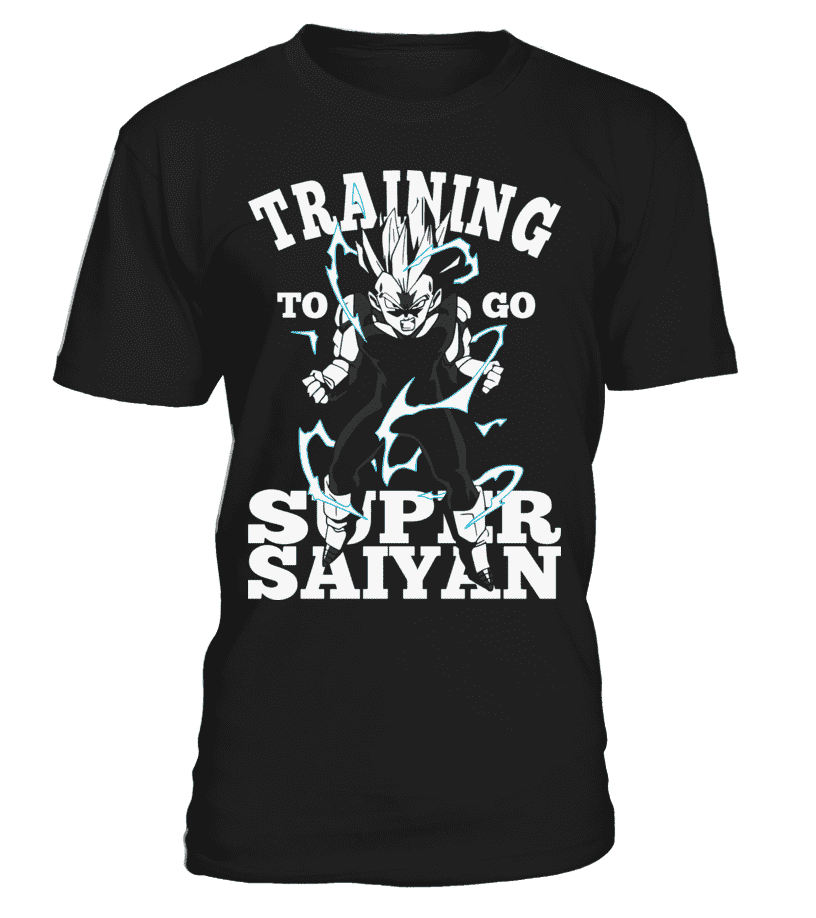 T Shirt Dragon Ball Z Vegeta Training To Go Super Saiyan