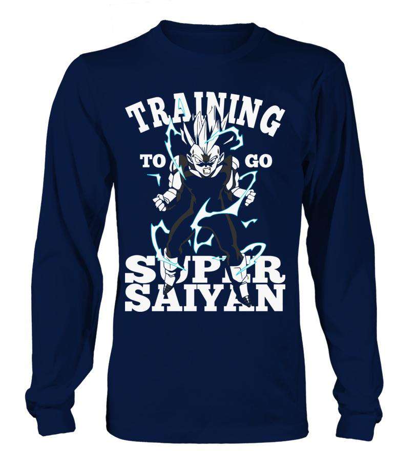 T Shirt Dragon Ball Z Vegeta Training To Go Super Saiyan