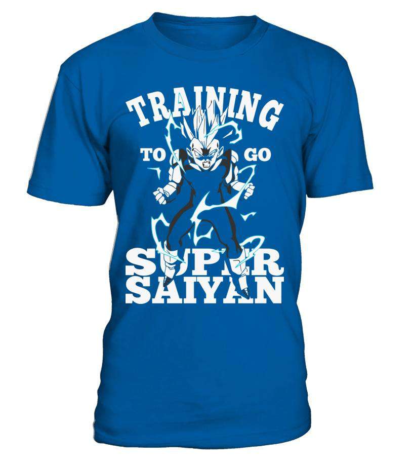 T Shirt Dragon Ball Z Vegeta Training To Go Super Saiyan