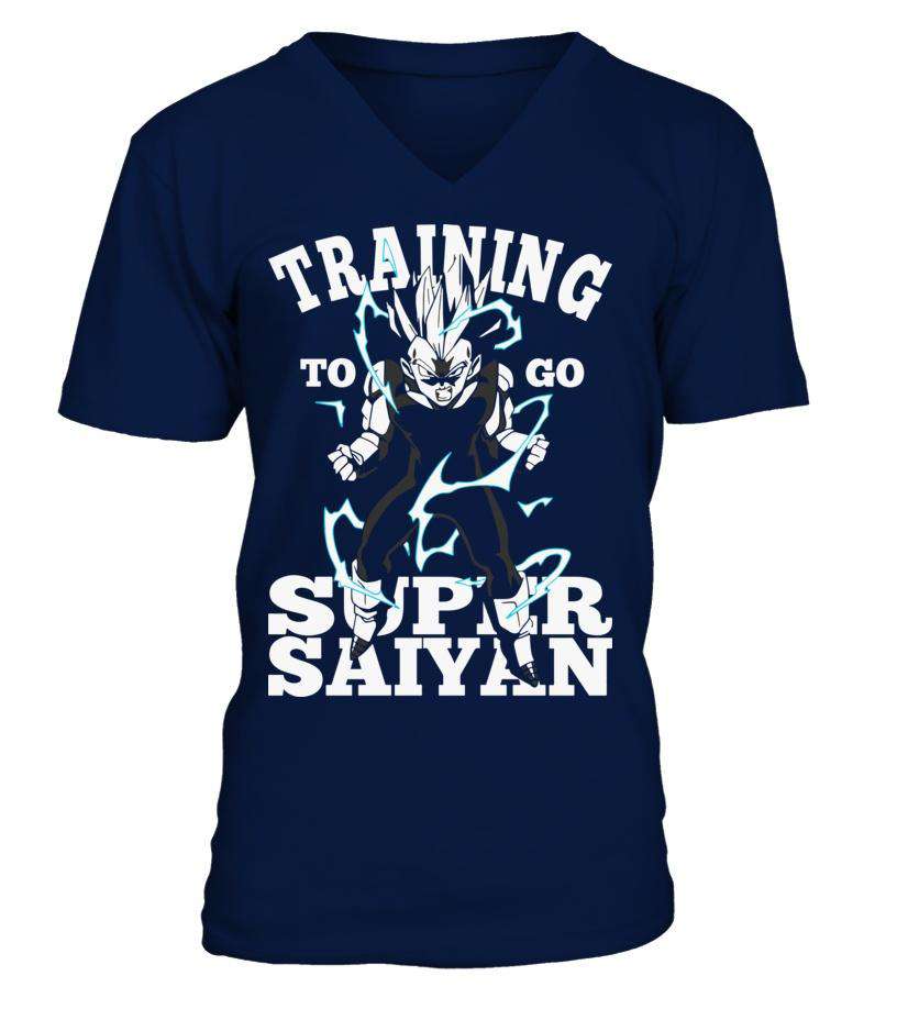 T Shirt Dragon Ball Z Vegeta Training To Go Super Saiyan