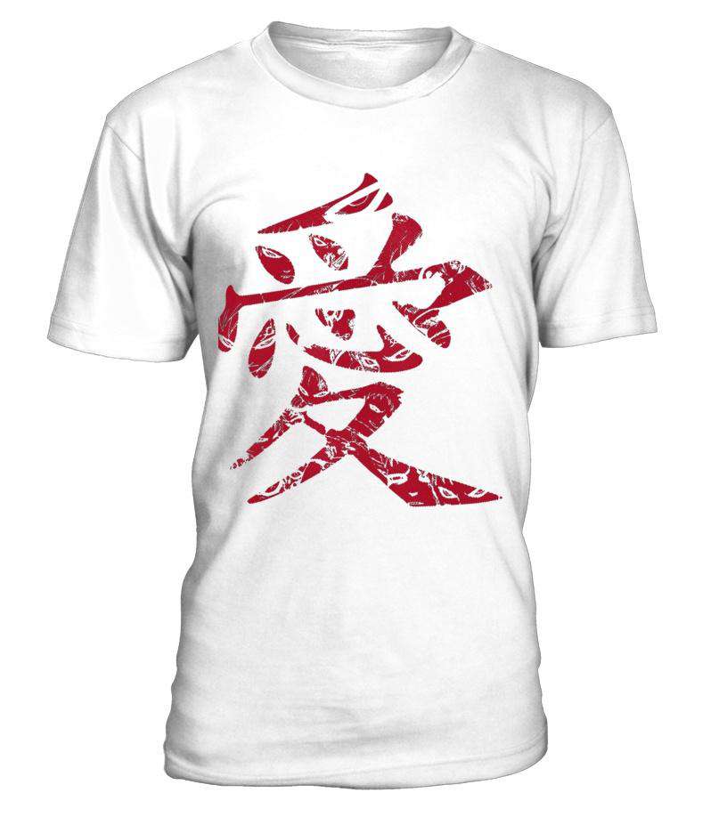 T Shirt Naruto Gaara Symbôle