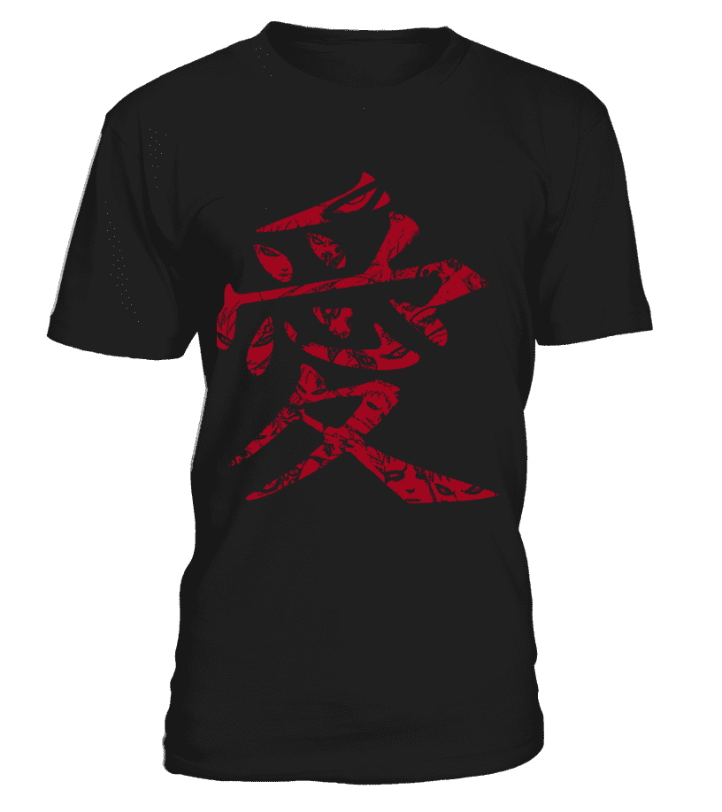 T Shirt Naruto Gaara Symbôle