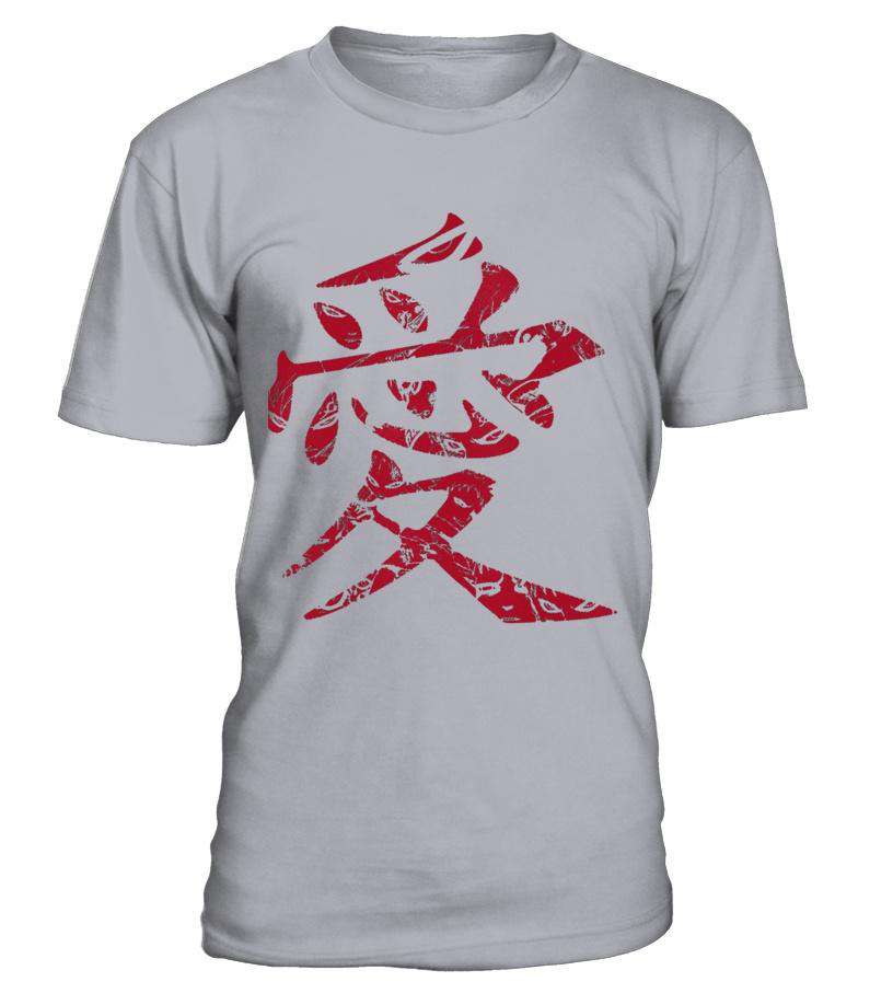 T Shirt Naruto Gaara Symbôle