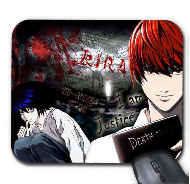 Tapis de Souris Death Note Kira Vs L