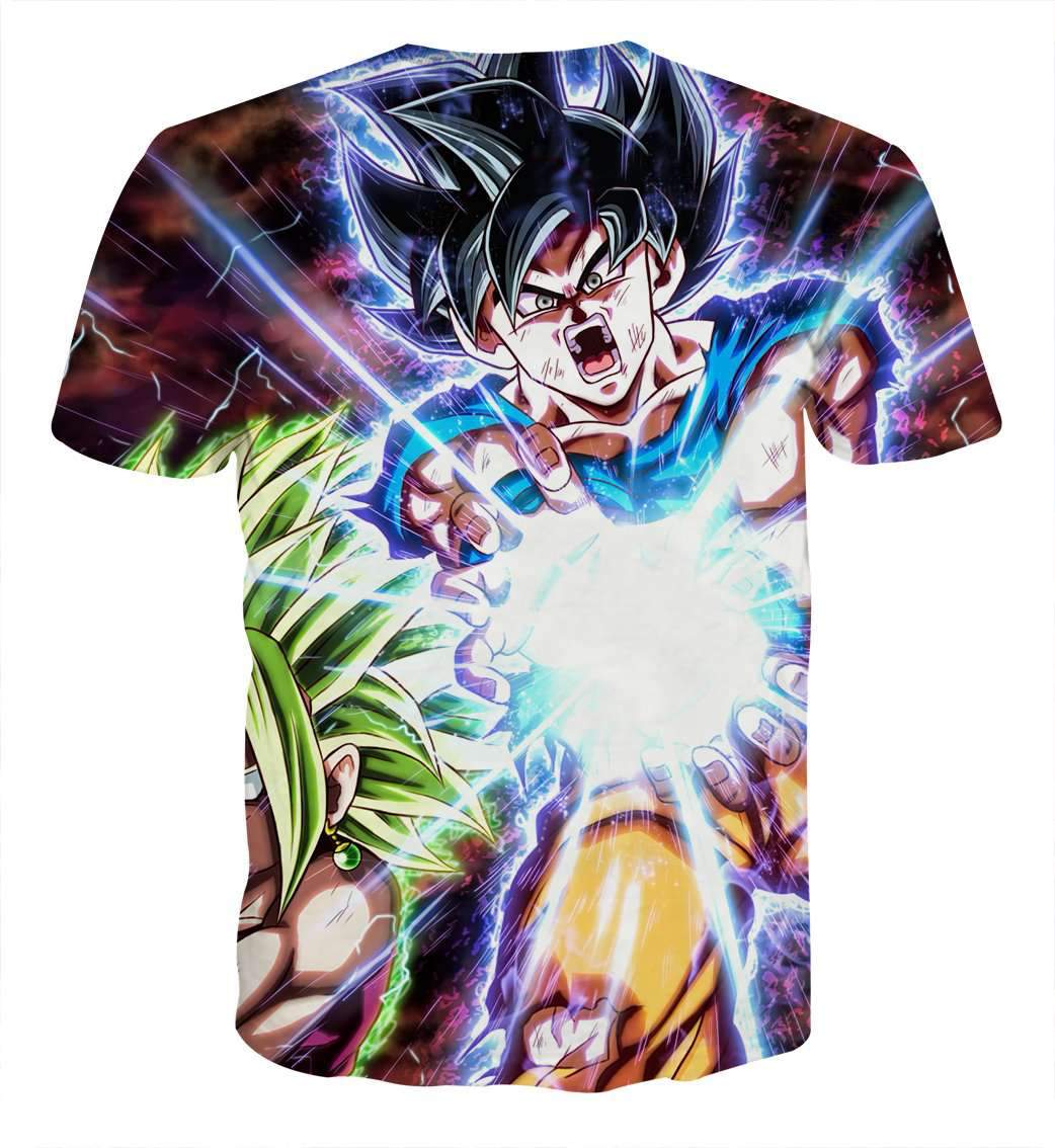 T Shirt Dragon Ball Super Goku Vs Kale