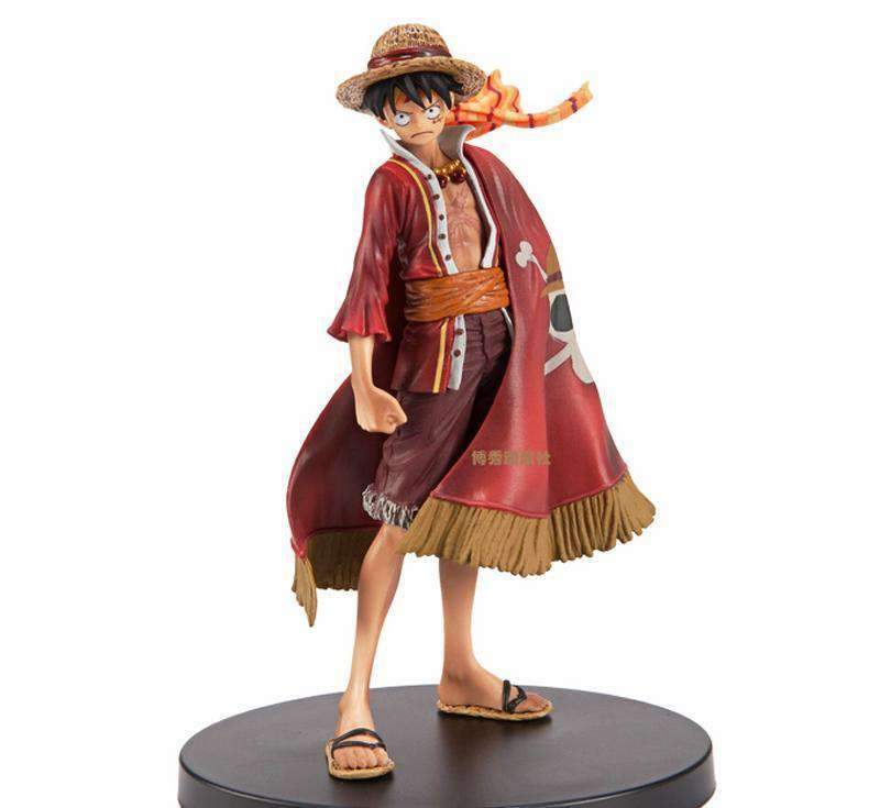 Figurine One Piece Luffy Flag