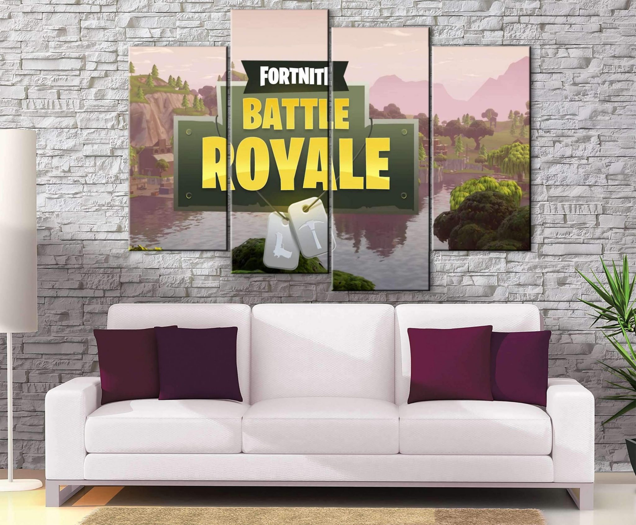 Décoration murale Fortnite Battle Royale 2