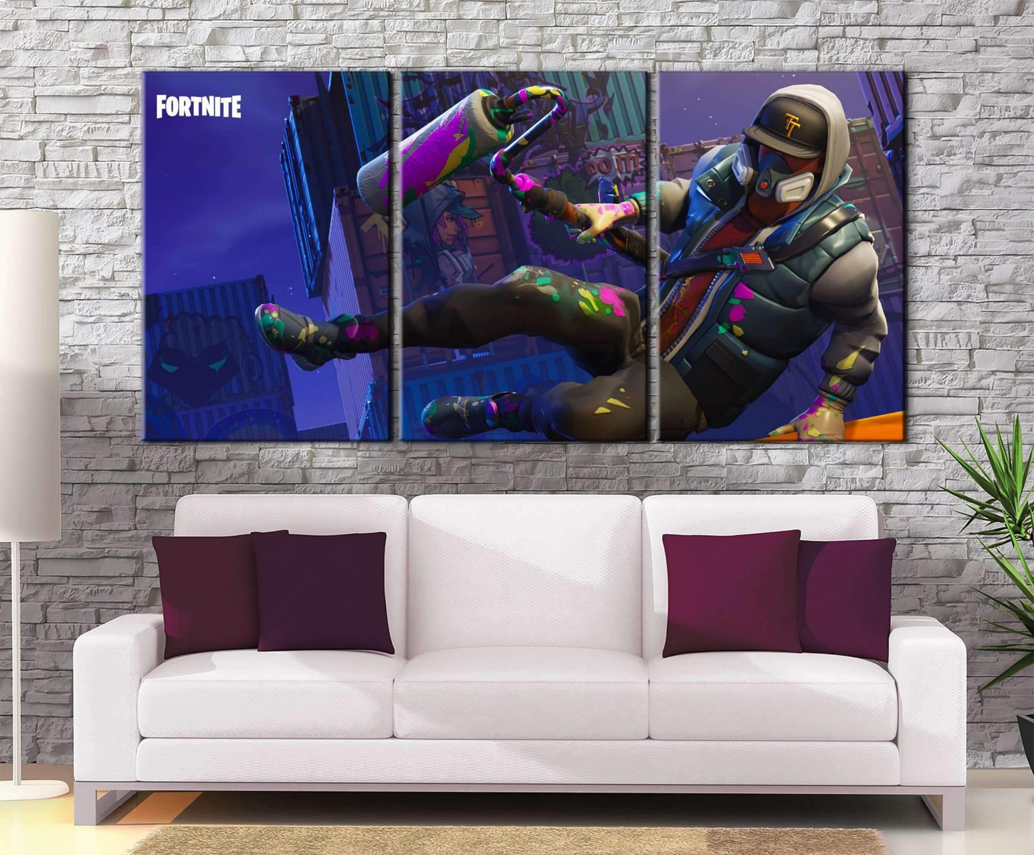 Décoration murale Fortnite Painter Skin