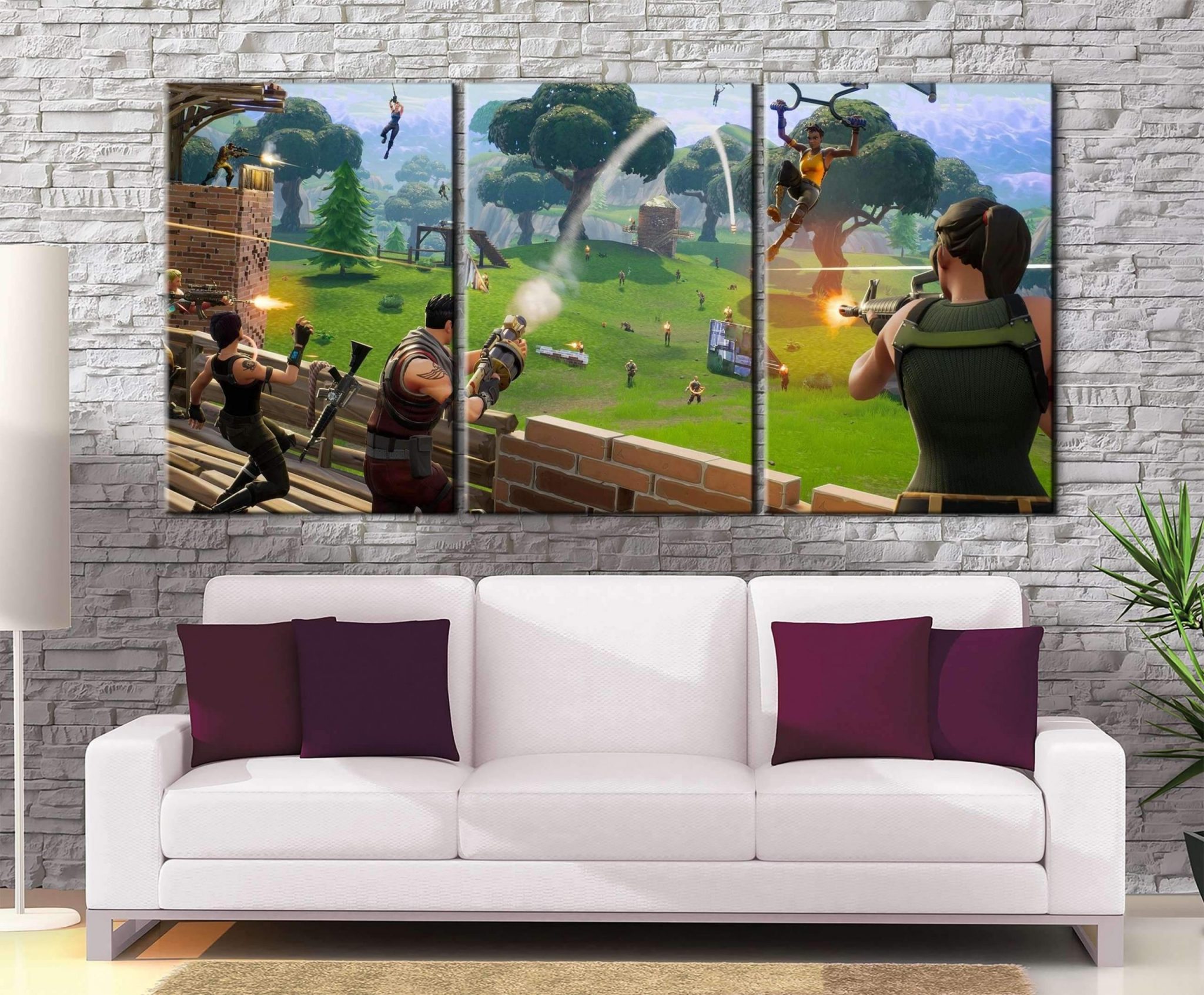 Décoration murale Fortnite Battle