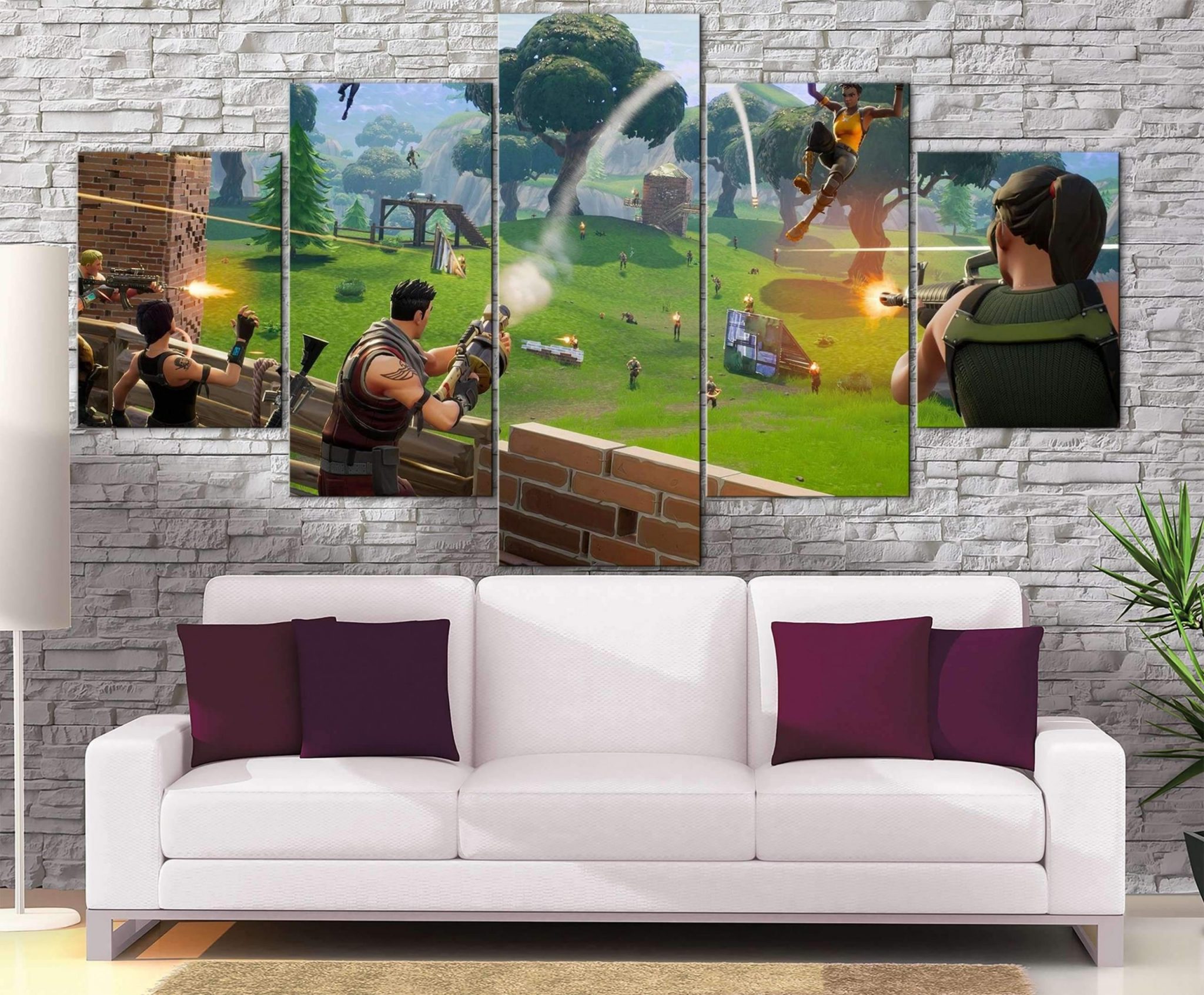 Décoration murale Fortnite Battle