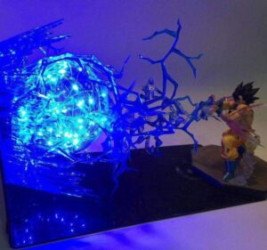 Lampe Drafon Ball Z Goku & Vegeta Final Attack