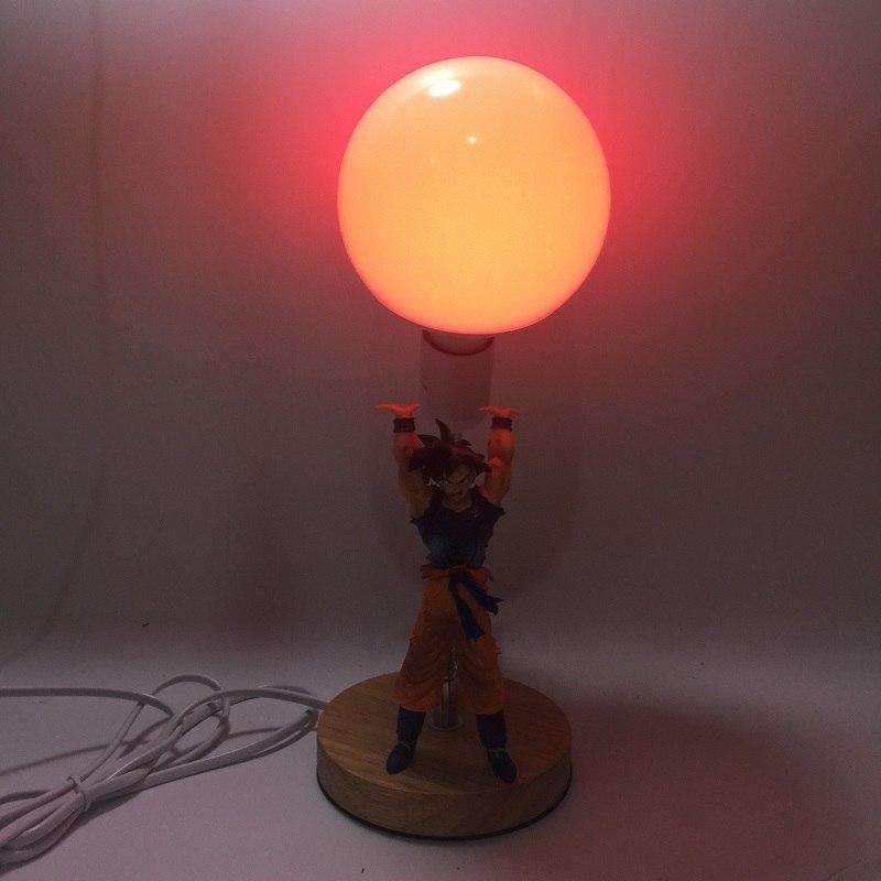 Lampe Dragon Ball Goku Genkidama en 4 couleurs
