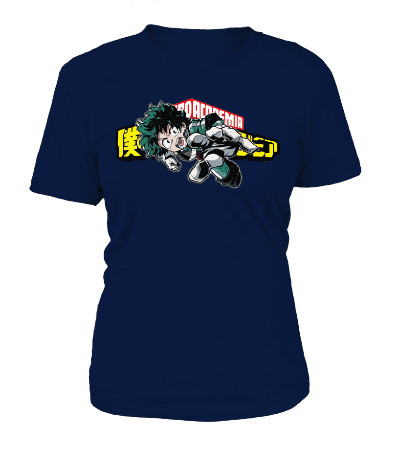 T Shirt Femme My Hero Academia Izuku Midoriya