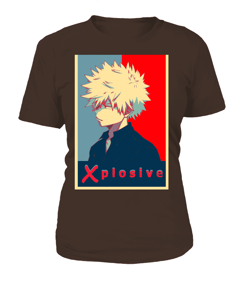T Shirt Femme My Hero Academia Bakugo Xplosive