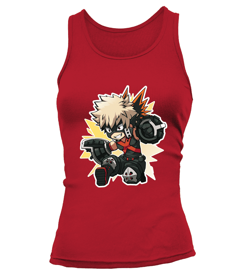 Débardeur Femme My Hero Academia Bakugo Chibi