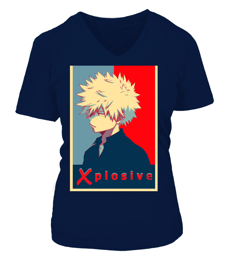 T Shirt Femme My Hero Academia Bakugo Xplosive
