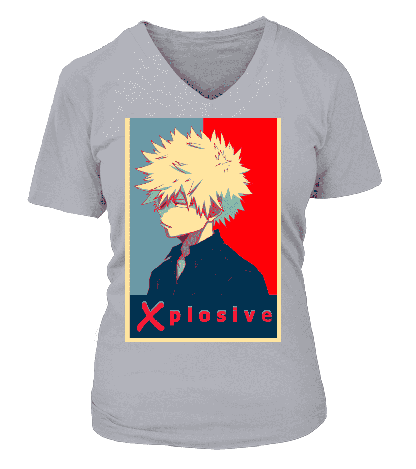 T Shirt Femme My Hero Academia Bakugo Xplosive