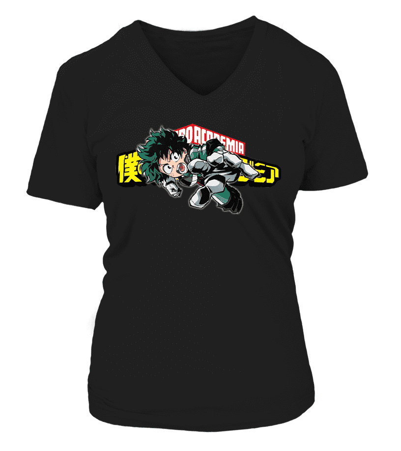 T Shirt Femme My Hero Academia Izuku Midoriya