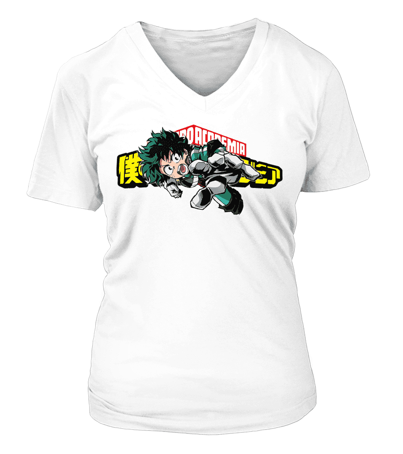 T Shirt Femme My Hero Academia Izuku Midoriya
