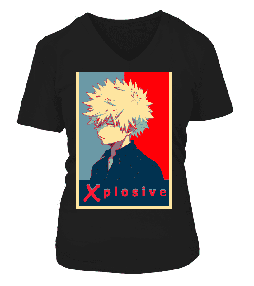 T Shirt Femme My Hero Academia Bakugo Xplosive